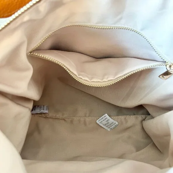 Laggo Joyce Hobo Leather Bag in British Tan NWOT